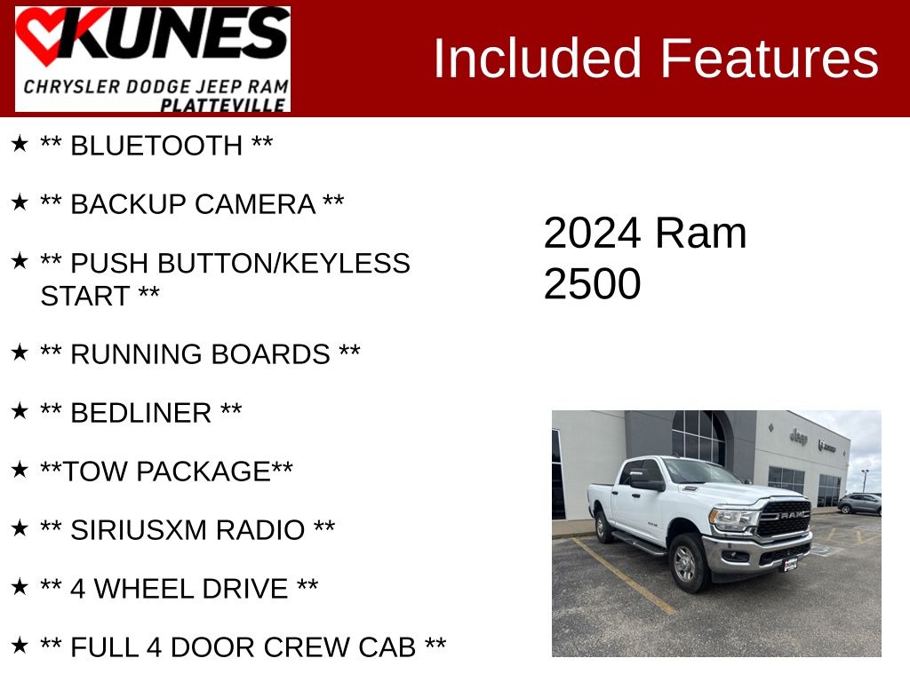 ram ram 2500 pickup 2024 3C6UR5DJ1RG342516 image ram ram 2500 pickup 2024 3C6UR5DJ1RG342516 image